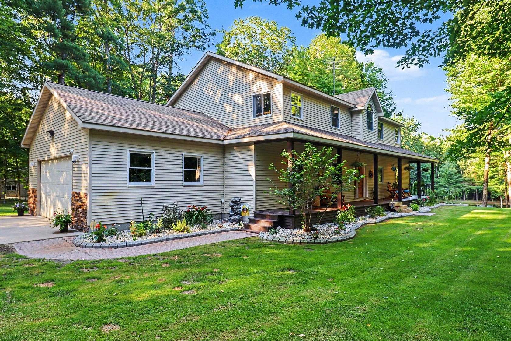 10.3 Acres of Land with Home for Sale in Big Rapids, Michigan