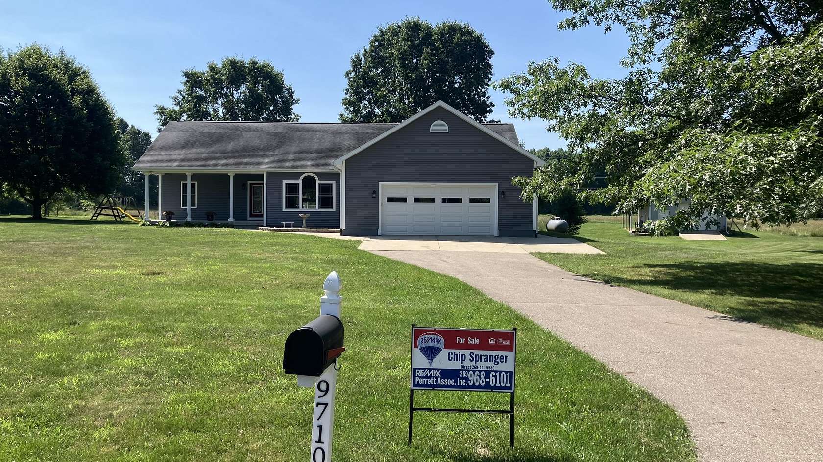 10.7 Acres of Land with Home for Sale in Bellevue, Michigan