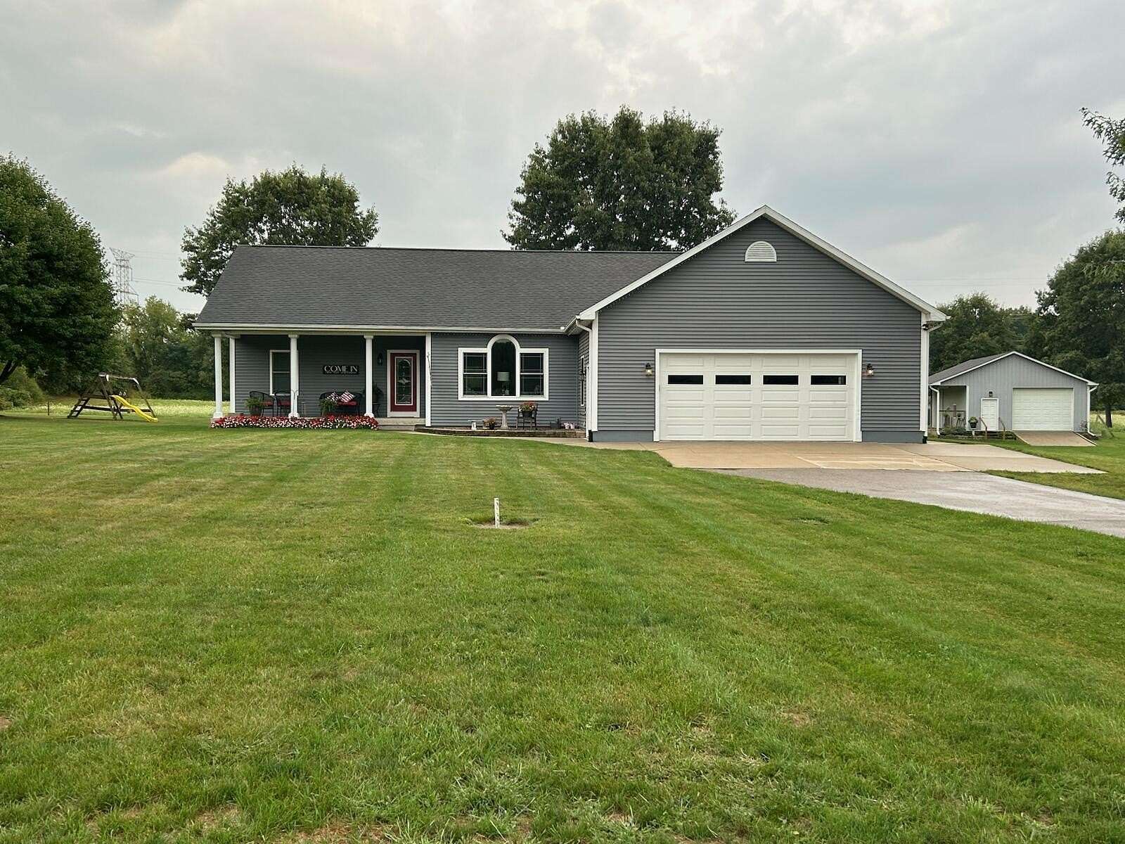 10.7 Acres of Land with Home for Sale in Bellevue, Michigan
