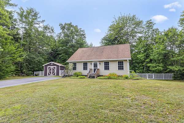 4.17 Acres of Land with Home for Sale in Bridgton, Maine