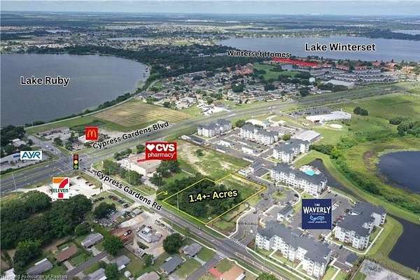 1.4 Acres of Commercial Land for Sale in Winter Haven, Florida