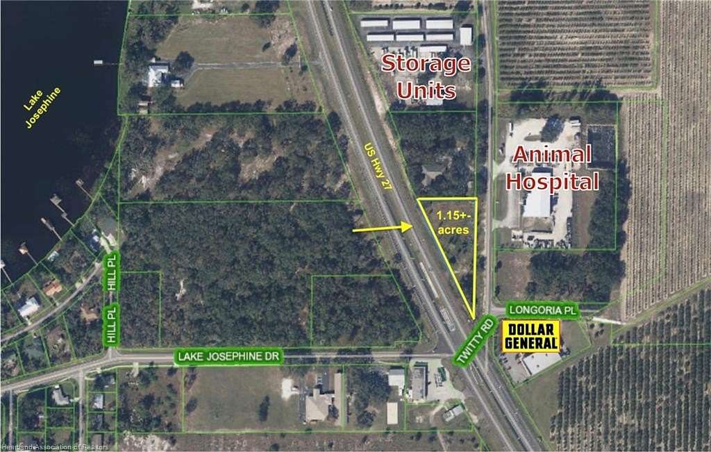 1.15 Acres of Mixed-Use Land for Sale in Sebring, Florida