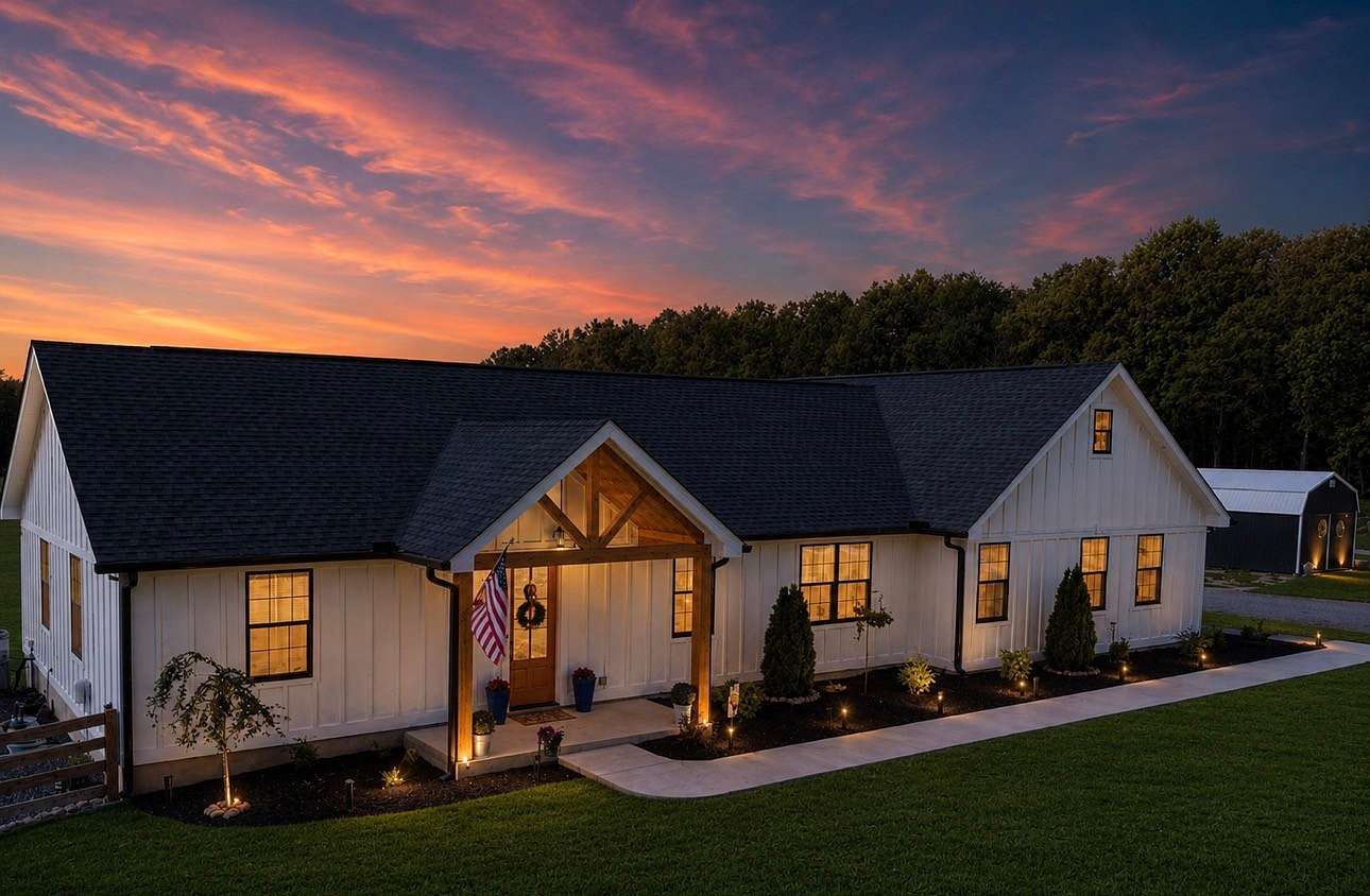 8.5 Acres of Land with Home for Sale in McMinnville, Tennessee