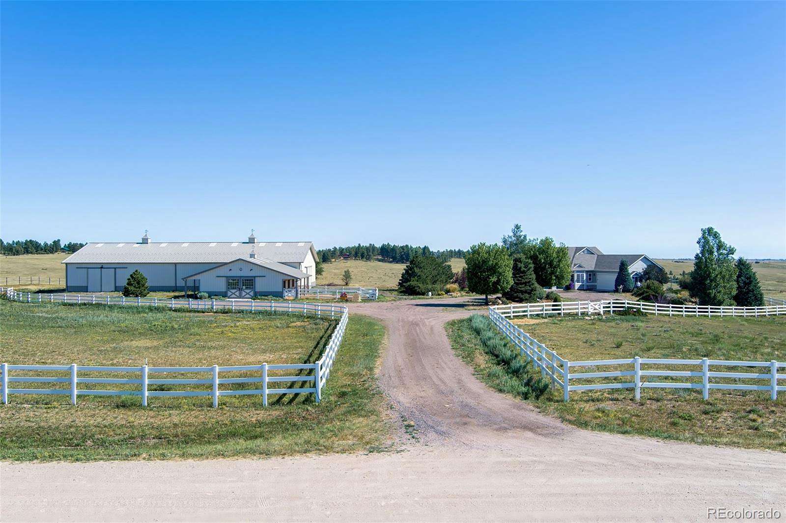 19.7 Acres of Land with Home for Sale in Elizabeth, Colorado