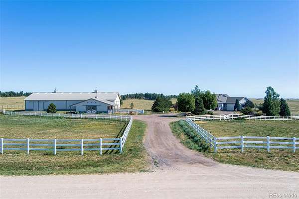 19.7 Acres of Land with Home for Sale in Elizabeth, Colorado