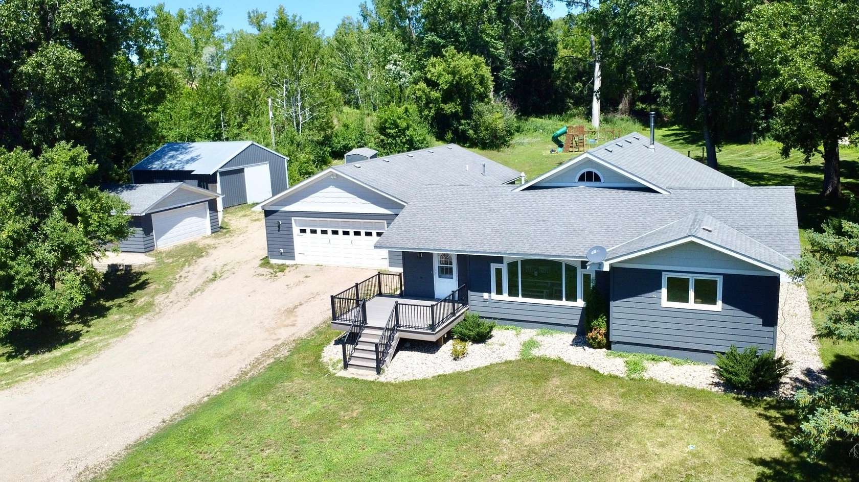 4.8 Acres of Land with Home for Sale in Ortonville, Minnesota