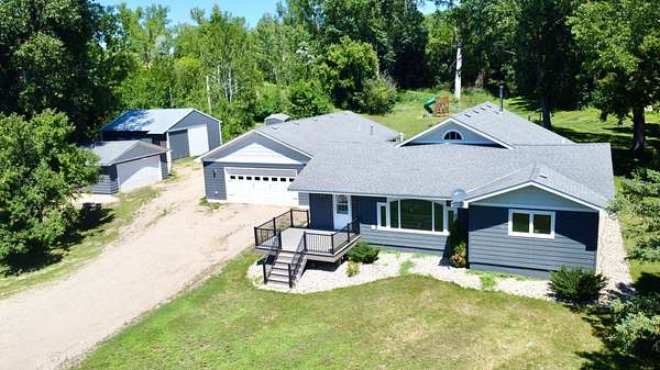 4.8 Acres of Land with Home for Sale in Ortonville, Minnesota