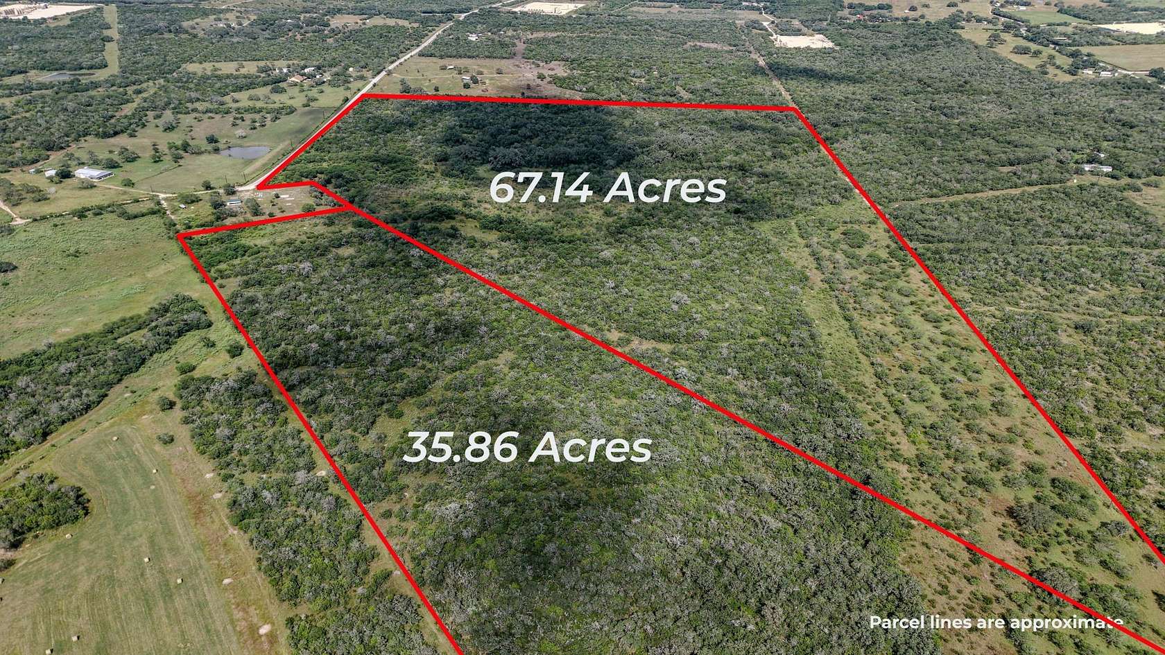 103 Acres of Land for Sale in Yorktown, Texas