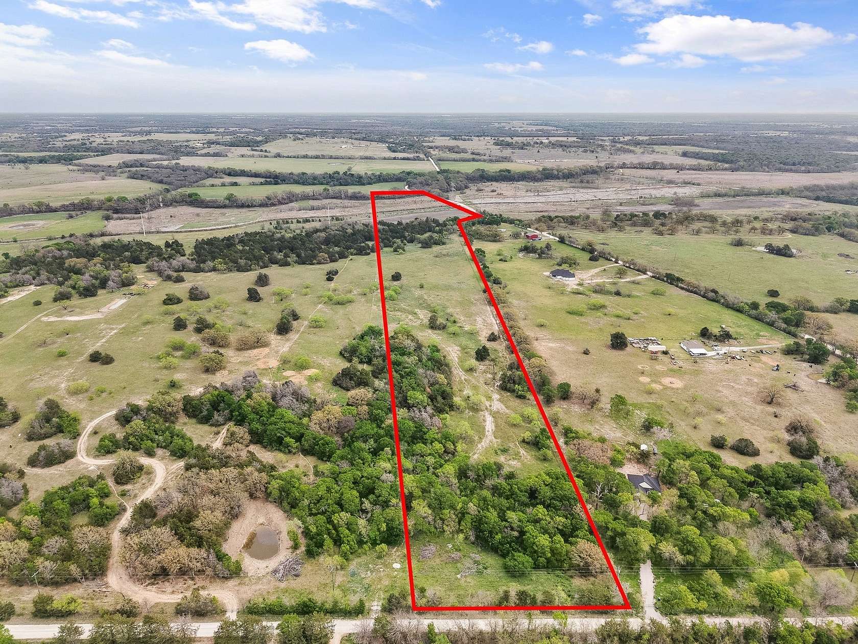 30.5 Acres of Land for Sale in Purdon, Texas