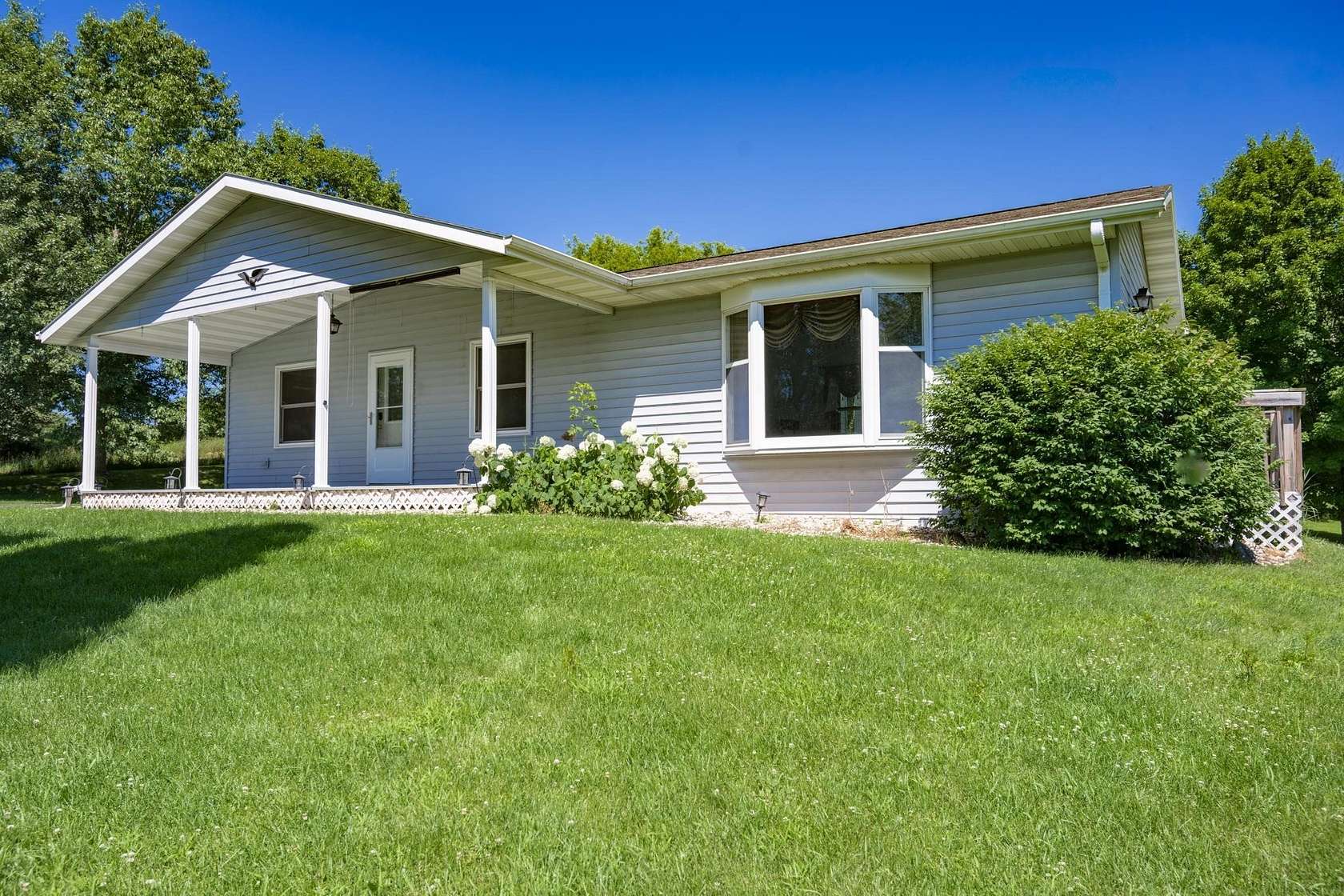 7.25 Acres of Land with Home for Sale in Elroy, Wisconsin