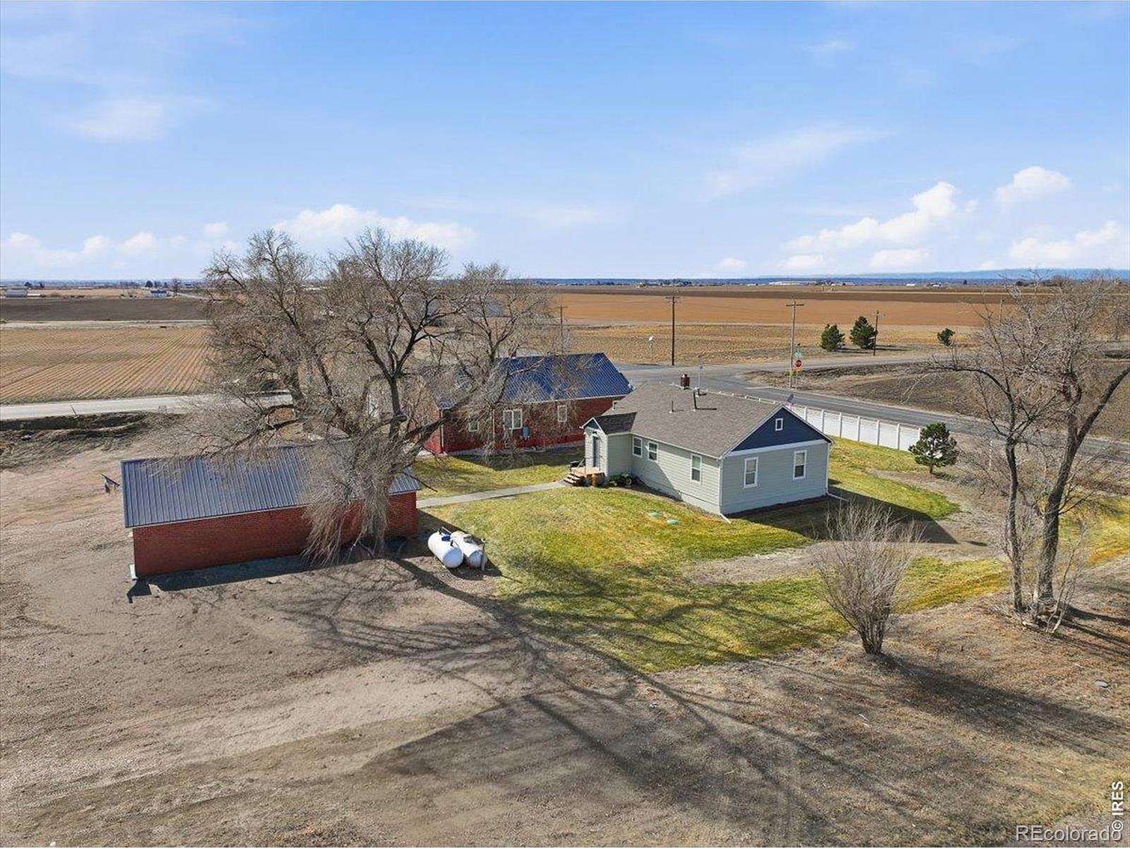 4.66 Acres of Land with Home for Sale in Greeley, Colorado