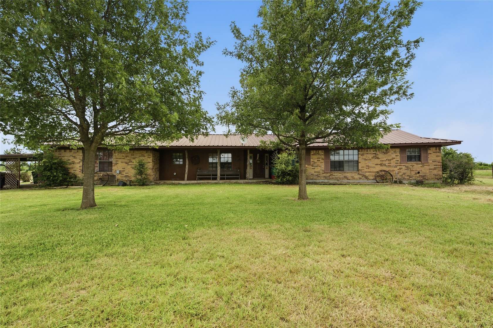 101 Acres of Recreational Land with Home for Sale in Mart, Texas