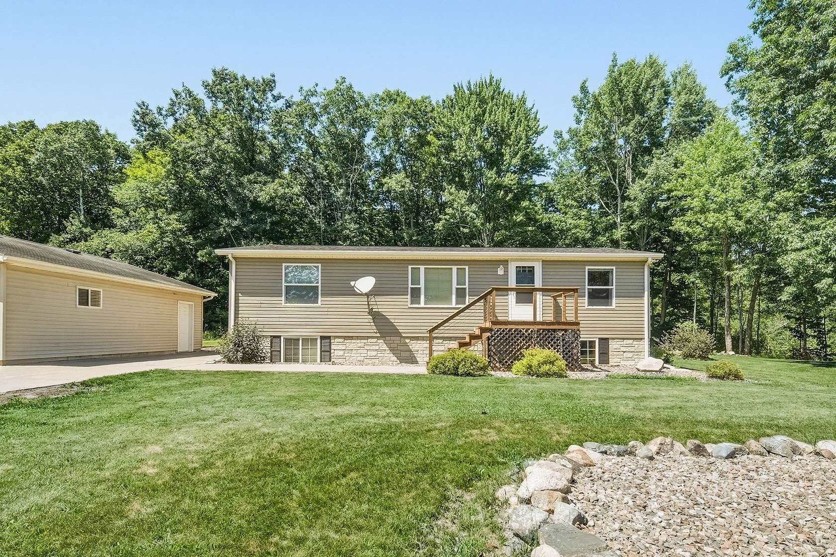 30 Acres of Recreational Land with Home for Sale in Bruce, Wisconsin
