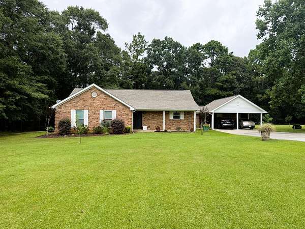 5.7 Acres of Land with Home for Sale in Purvis, Mississippi