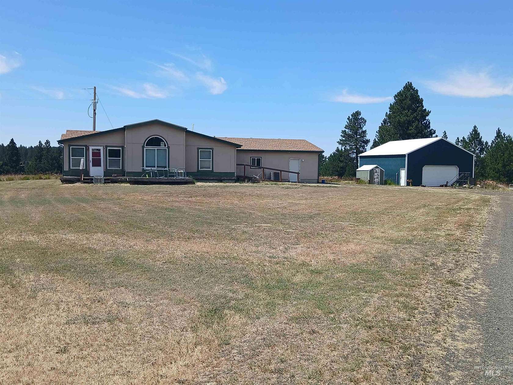 56 Acres of Recreational Land with Home for Sale in Potlatch, Idaho
