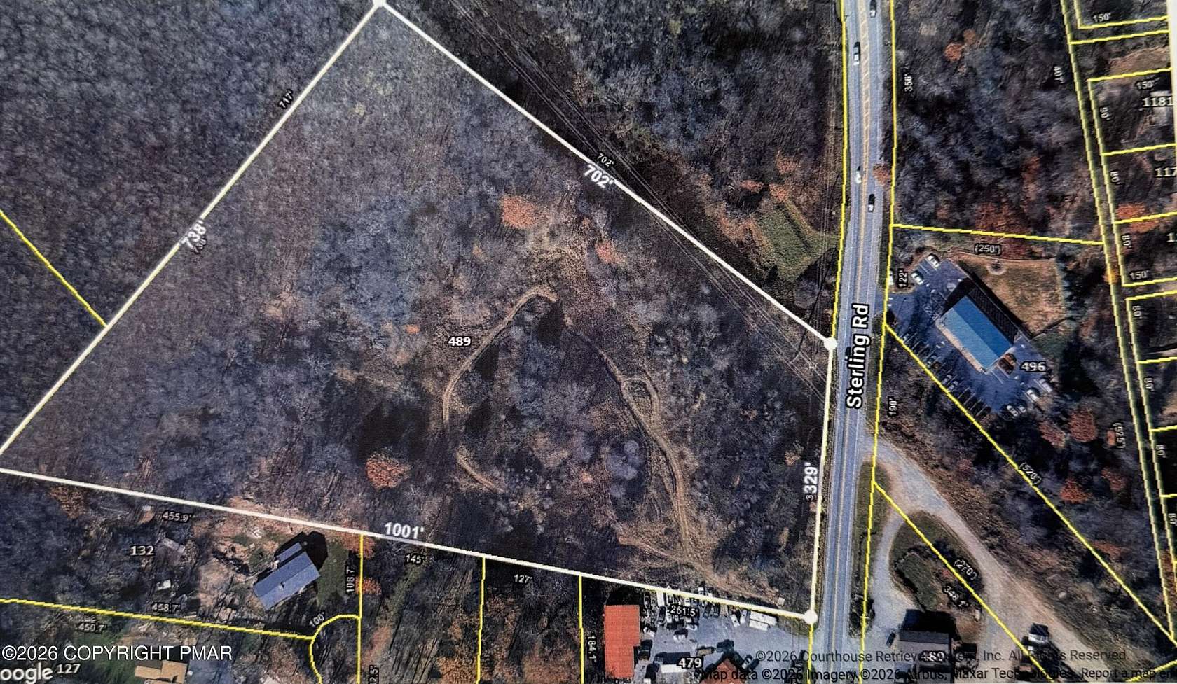 10 Acres of Commercial Land for Sale in Tobyhanna, Pennsylvania