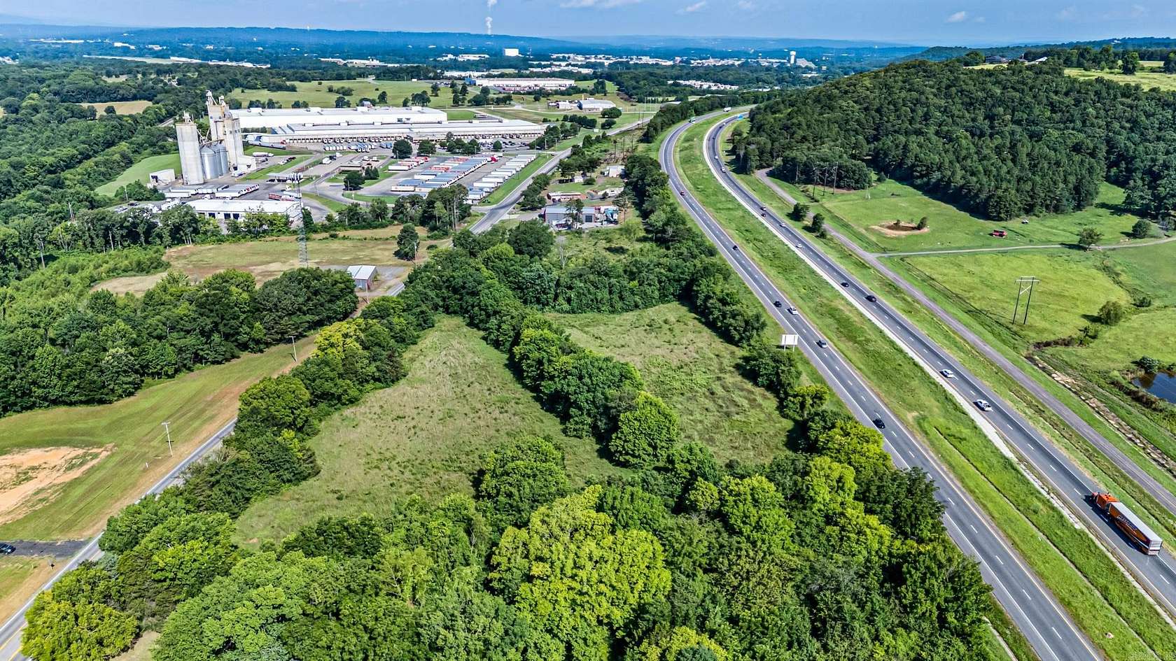 7.1 Acres of Commercial Land for Sale in Pottsville, Arkansas