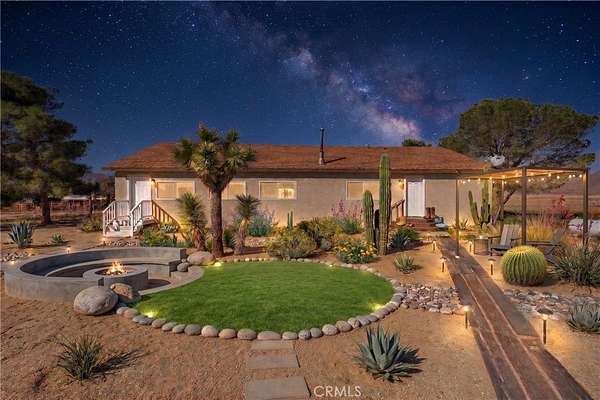 28.6 Acres of Land with Home for Sale in Lucerne Valley, California