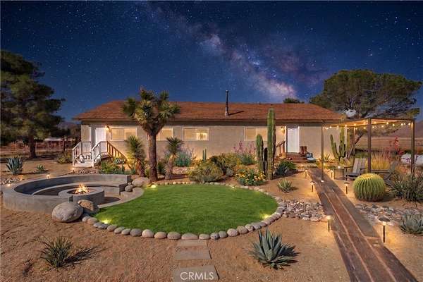 28.6 Acres of Land with Home for Sale in Lucerne Valley, California