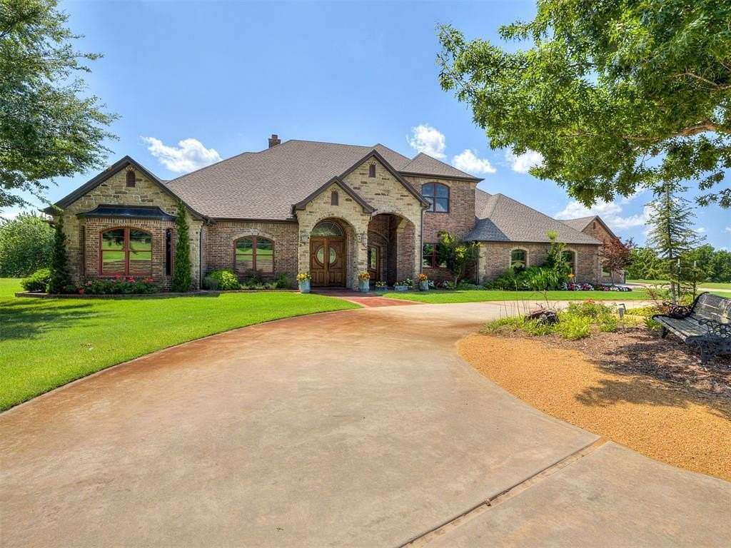 5.35 Acres of Land with Home for Sale in Newalla, Oklahoma