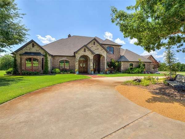 5.35 Acres of Land with Home for Sale in Newalla, Oklahoma