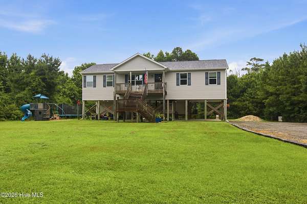 6.83 Acres of Land with Home for Sale in Beaufort, North Carolina