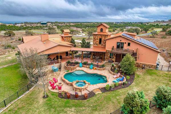 3 Acres of Land with Home for Sale in Marble Falls, Texas