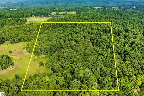 12.1 Acres of Recreational & Residential Land for Sale in Beulah, Michigan