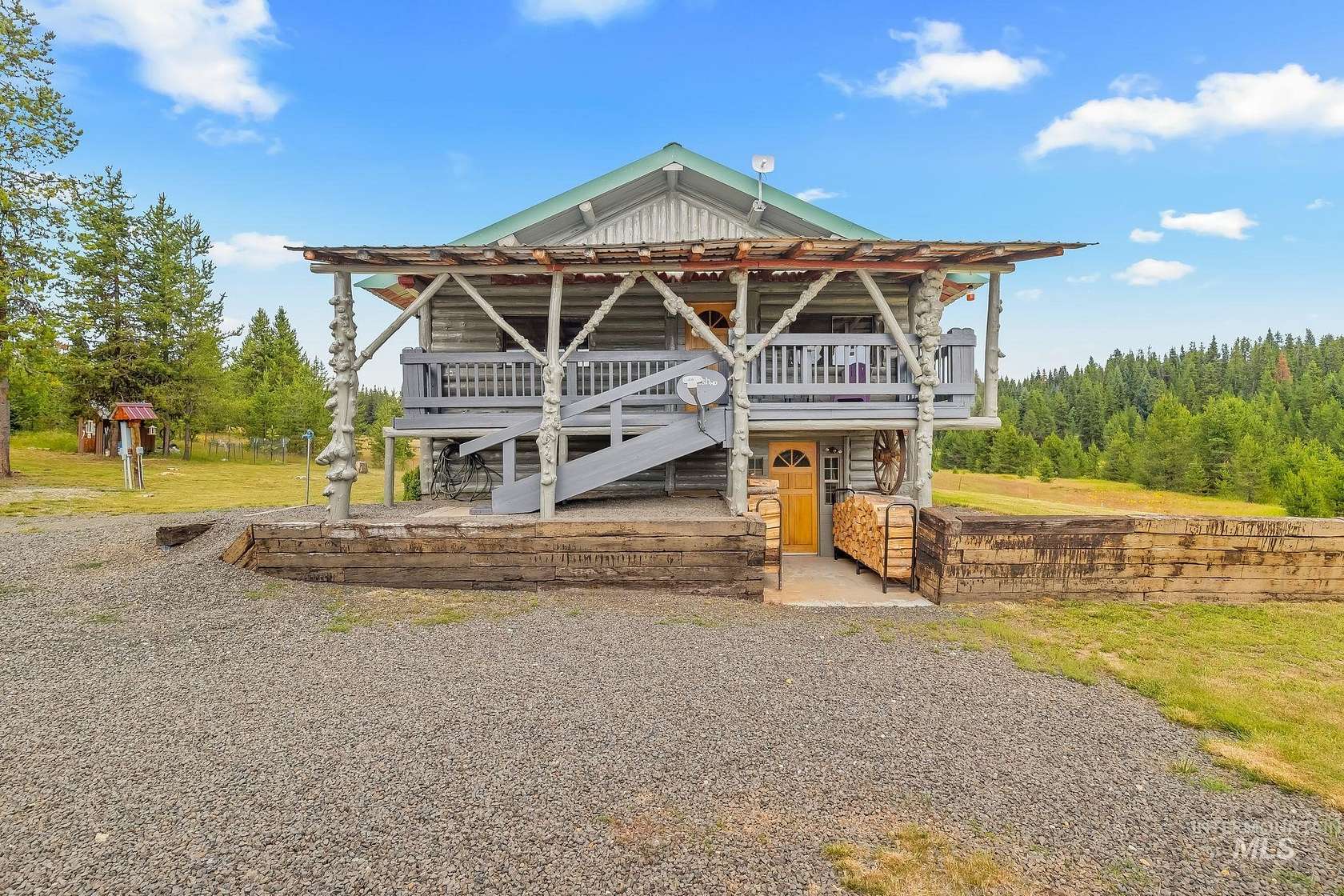 4.83 Acres of Land with Home for Sale in Elk City, Idaho