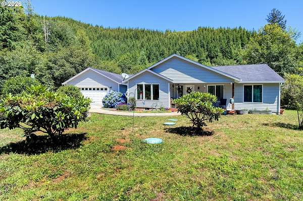 3.7 Acres of Land with Home for Sale in Naselle, Washington