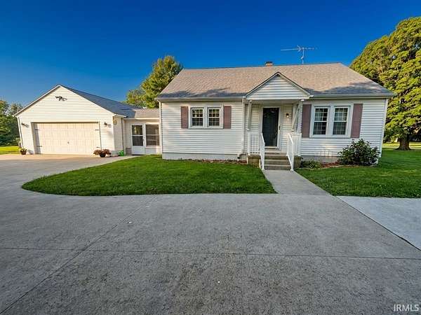 1.66 Acres of Land with Home for Sale in Washington, Indiana