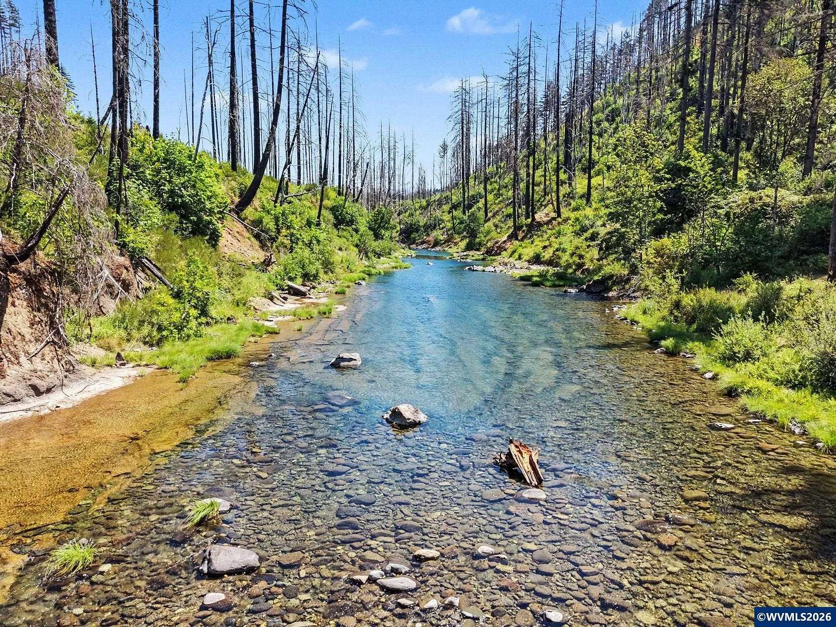 1.35 Acres of Land with Home for Sale in Lyons, Oregon