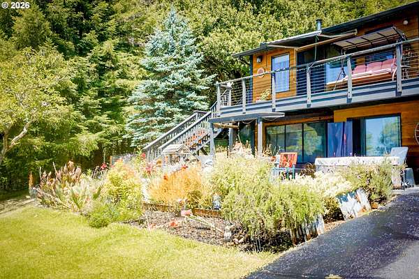 7.62 Acres of Land with Home for Sale in Coquille, Oregon