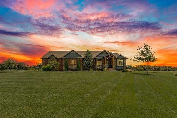 4.69 Acres of Land with Home for Sale in Goddard, Kansas