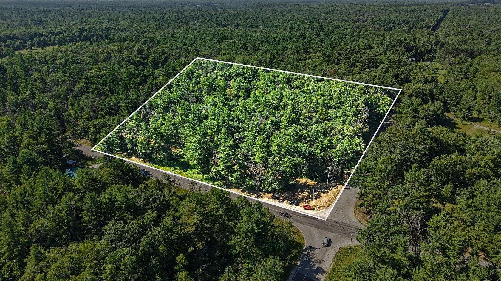 10 Acres of Recreational & Residential Land for Sale in White Cloud, Michigan