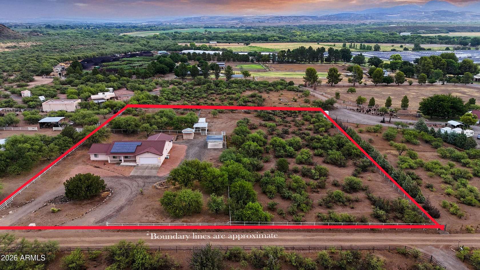2.75 Acres of Land with Home for Sale in Camp Verde, Arizona