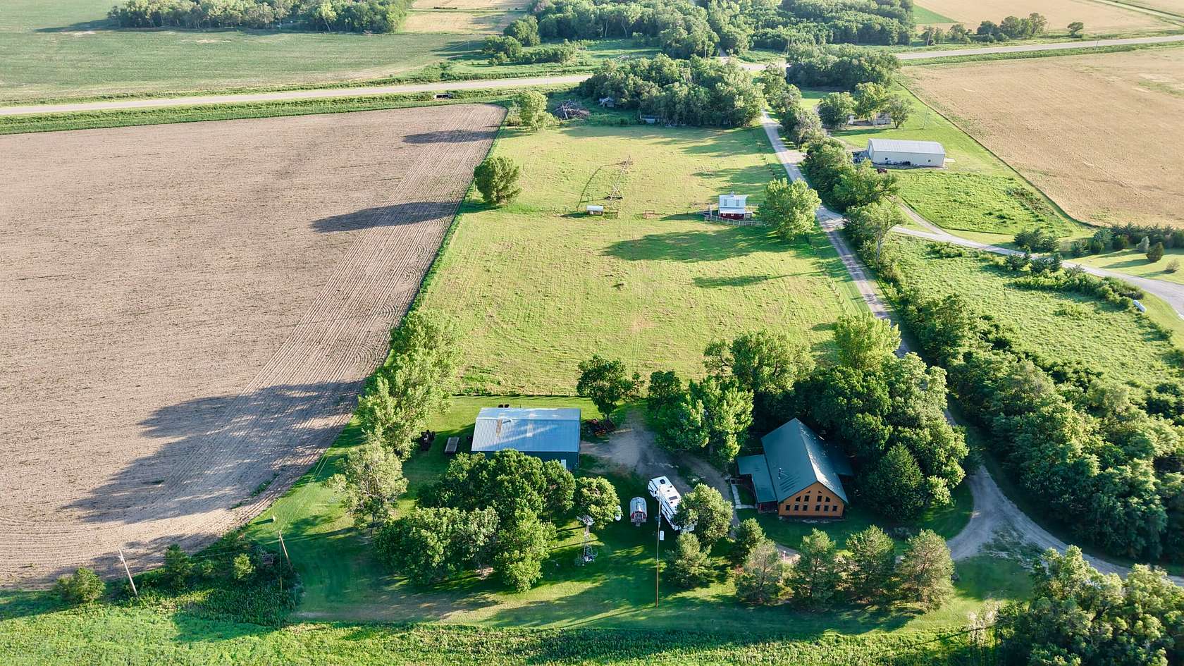5.8 Acres of Land with Home for Sale in Phillipsburg, Kansas