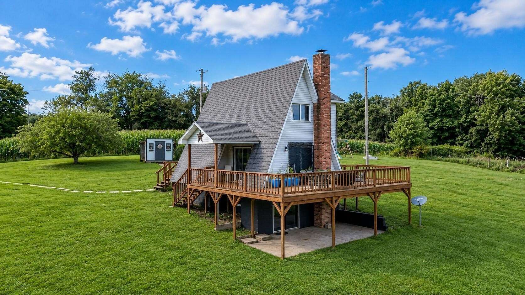 2.26 Acres of Land with Home for Sale in Sugar Grove, Ohio