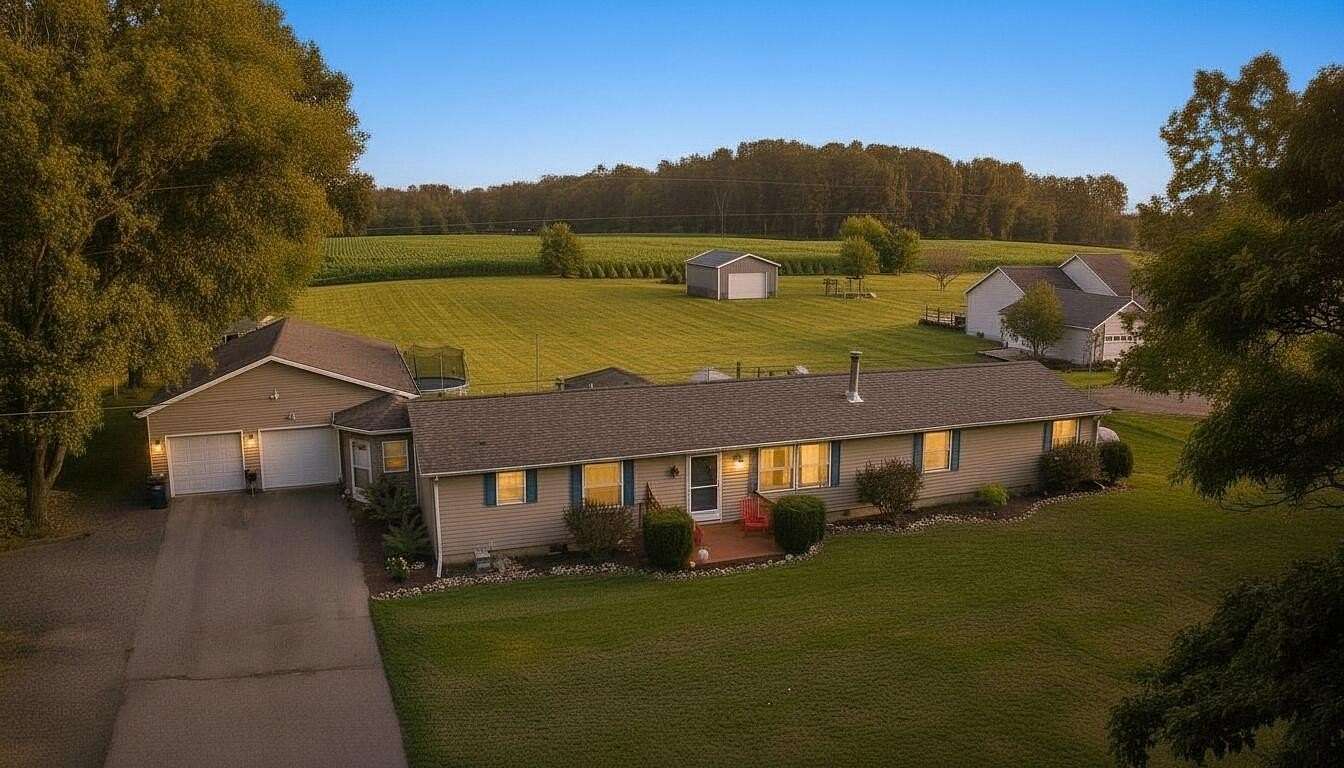 1.6 Acres of Land with Home for Sale in Hanover, Michigan