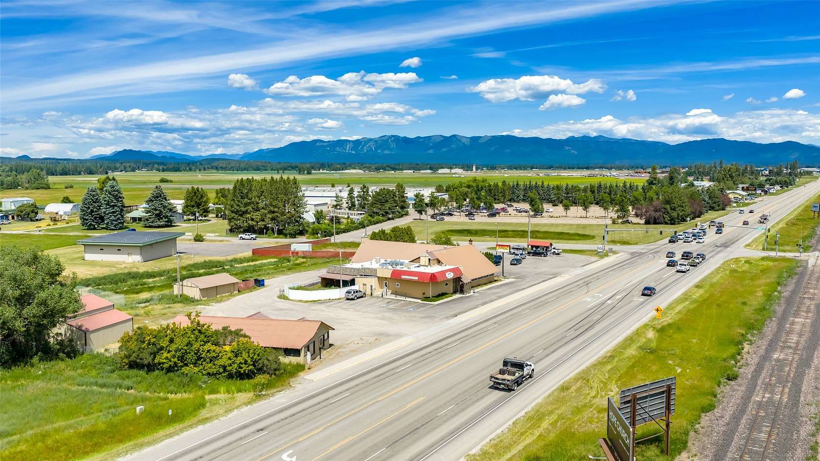 2 Acres of Commercial Land for Lease in Kalispell, Montana