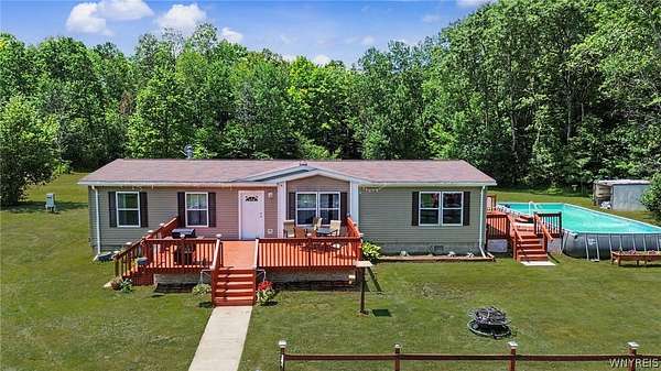 8.6 Acres of Land with Home for Sale in Belfast, New York