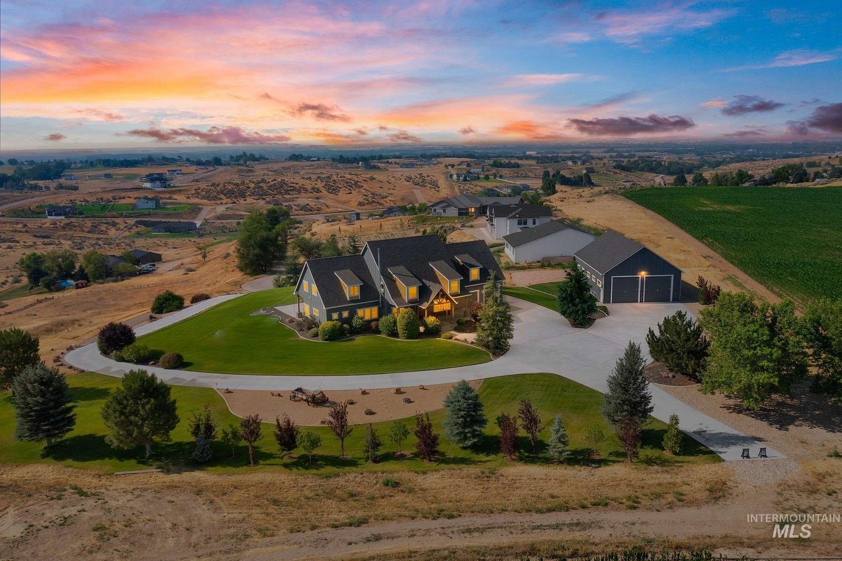 3.78 Acres of Land with Home for Sale in Middleton, Idaho