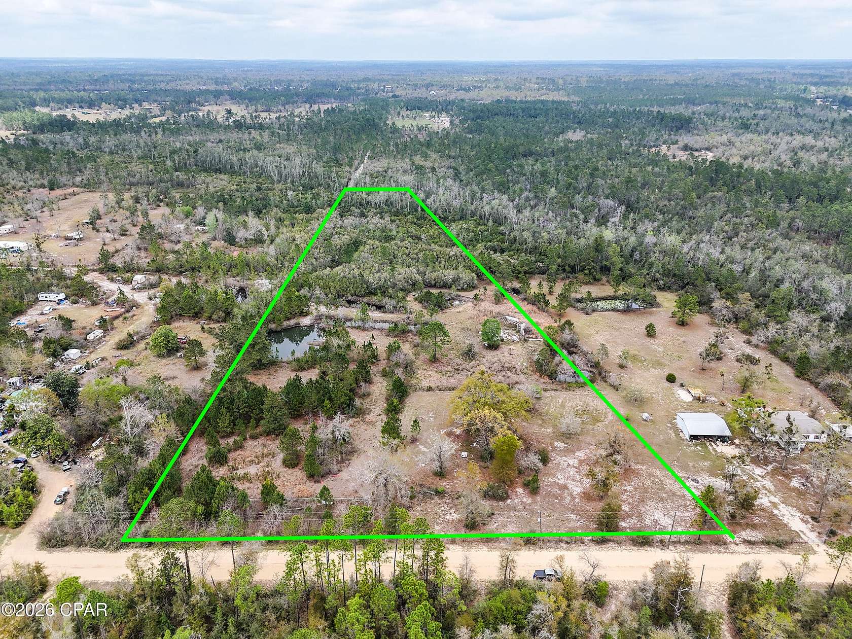 10.3 Acres of Land for Sale in Fountain, Florida
