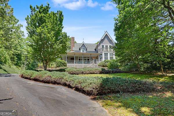 22.6 Acres of Recreational Land with Home for Sale in Lakemont, Georgia