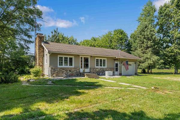 2 Acres of Land with Home for Sale in Montpelier, Indiana