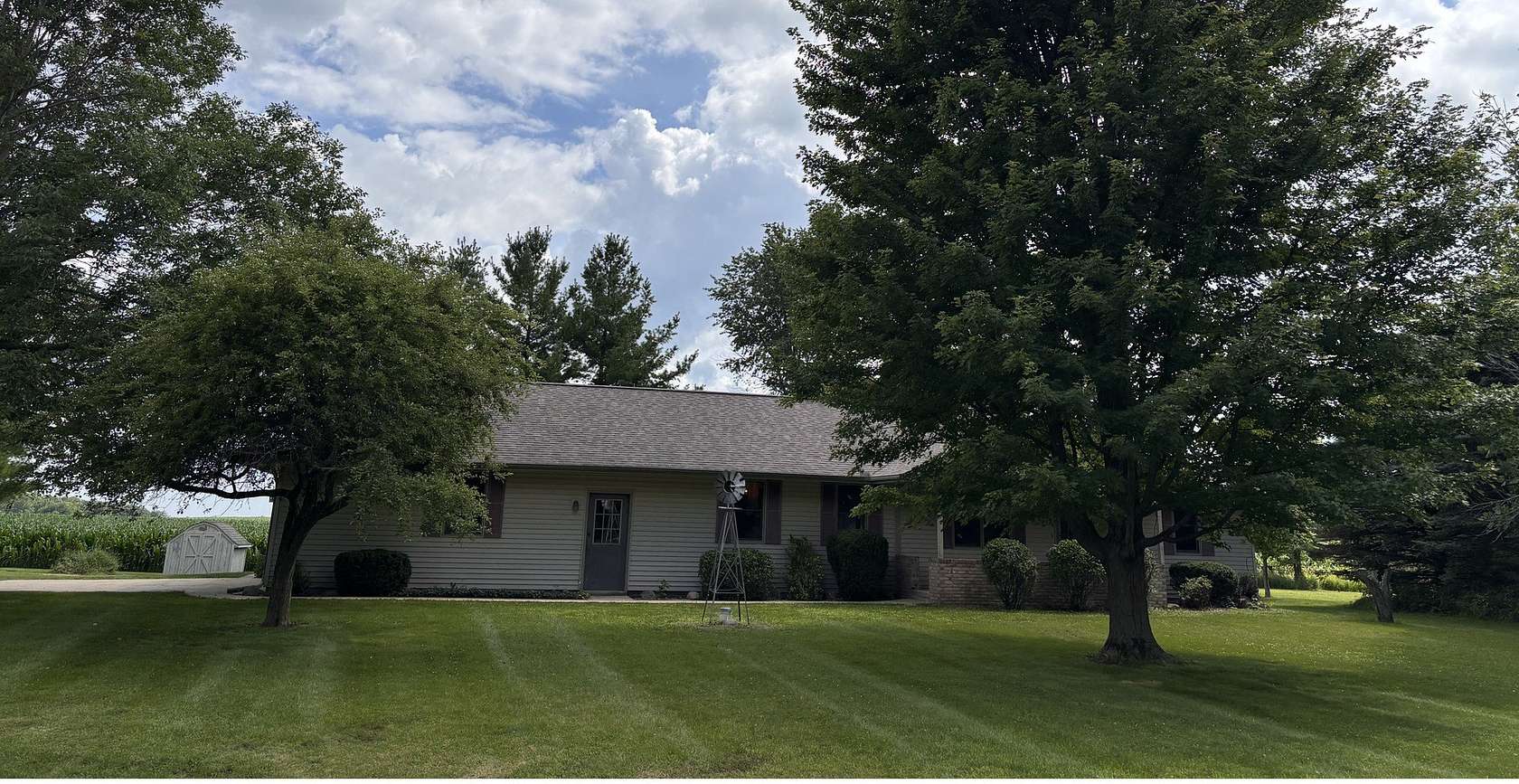 1.52 Acres of Land with Home for Sale in Danvers, Illinois