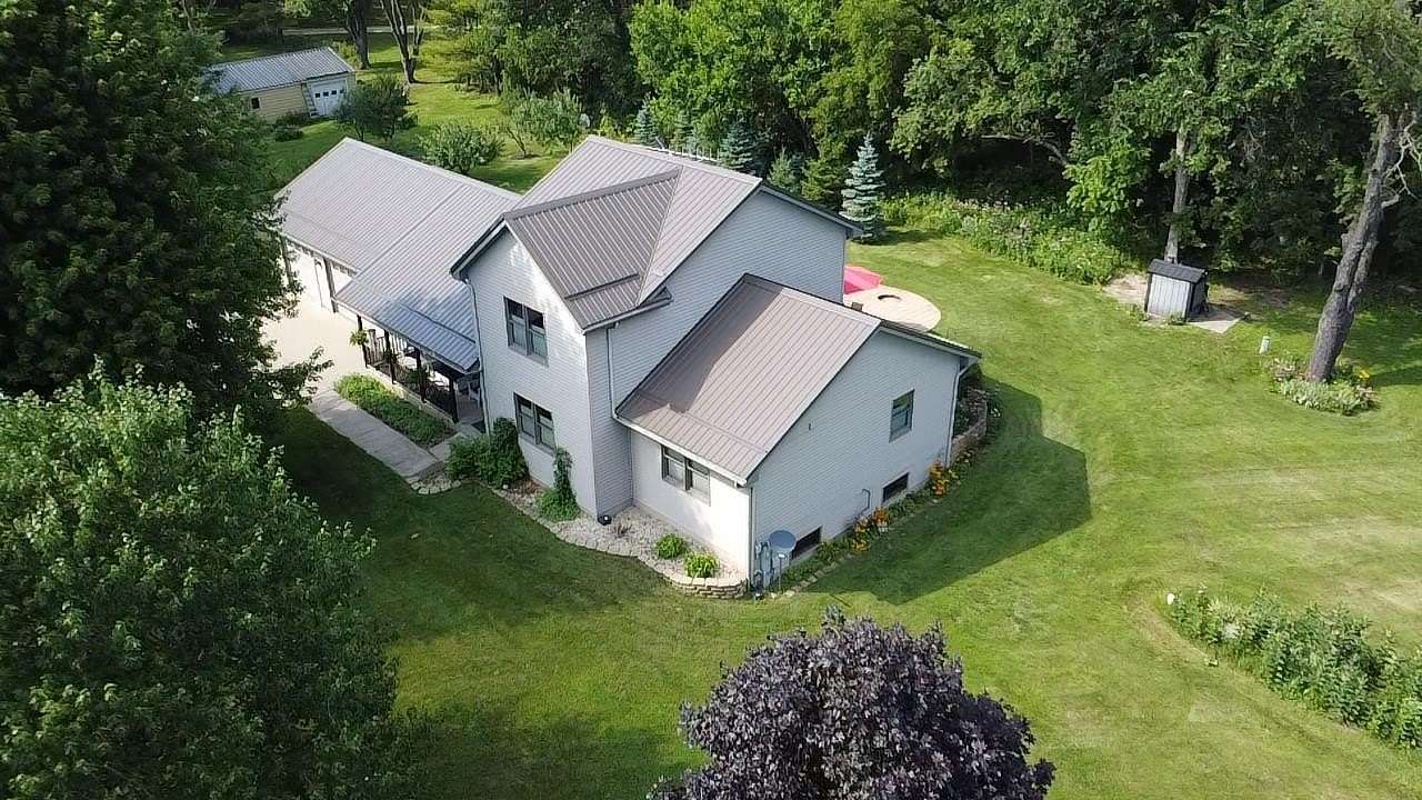 2.38 Acres of Land with Home for Sale in Janesville, Wisconsin