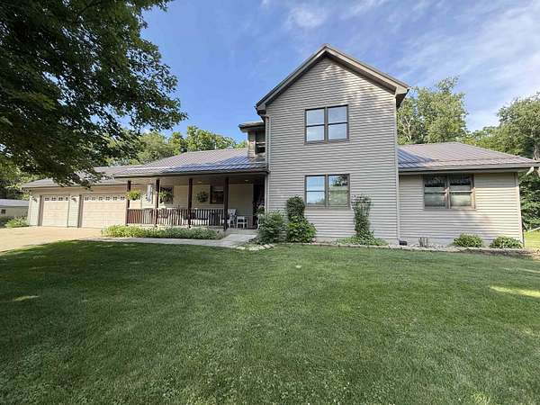 2.38 Acres of Land with Home for Sale in Janesville, Wisconsin