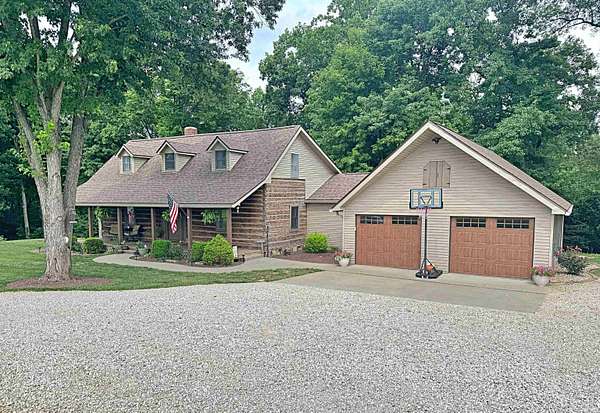 4.5 Acres of Land with Home for Sale in Washington, Indiana