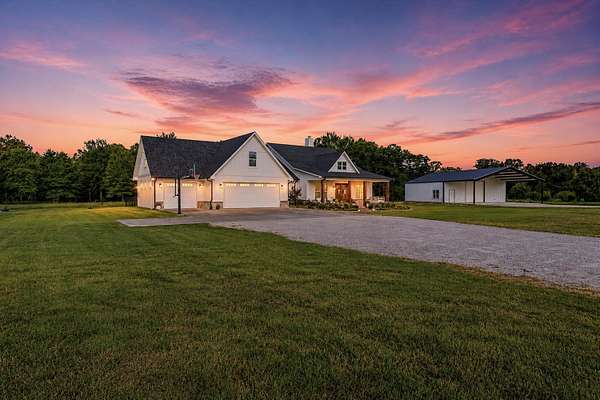 16.9 Acres of Recreational Land with Home for Sale in Gilmer, Texas